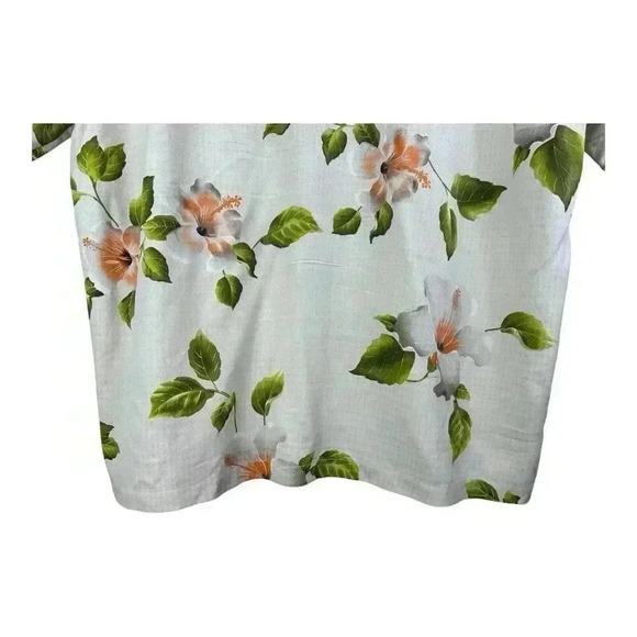 Tommy Bahama 100% Silk Hawaiian Camp Shirt Floral Men’s Size XLX - Picture 7 of 13